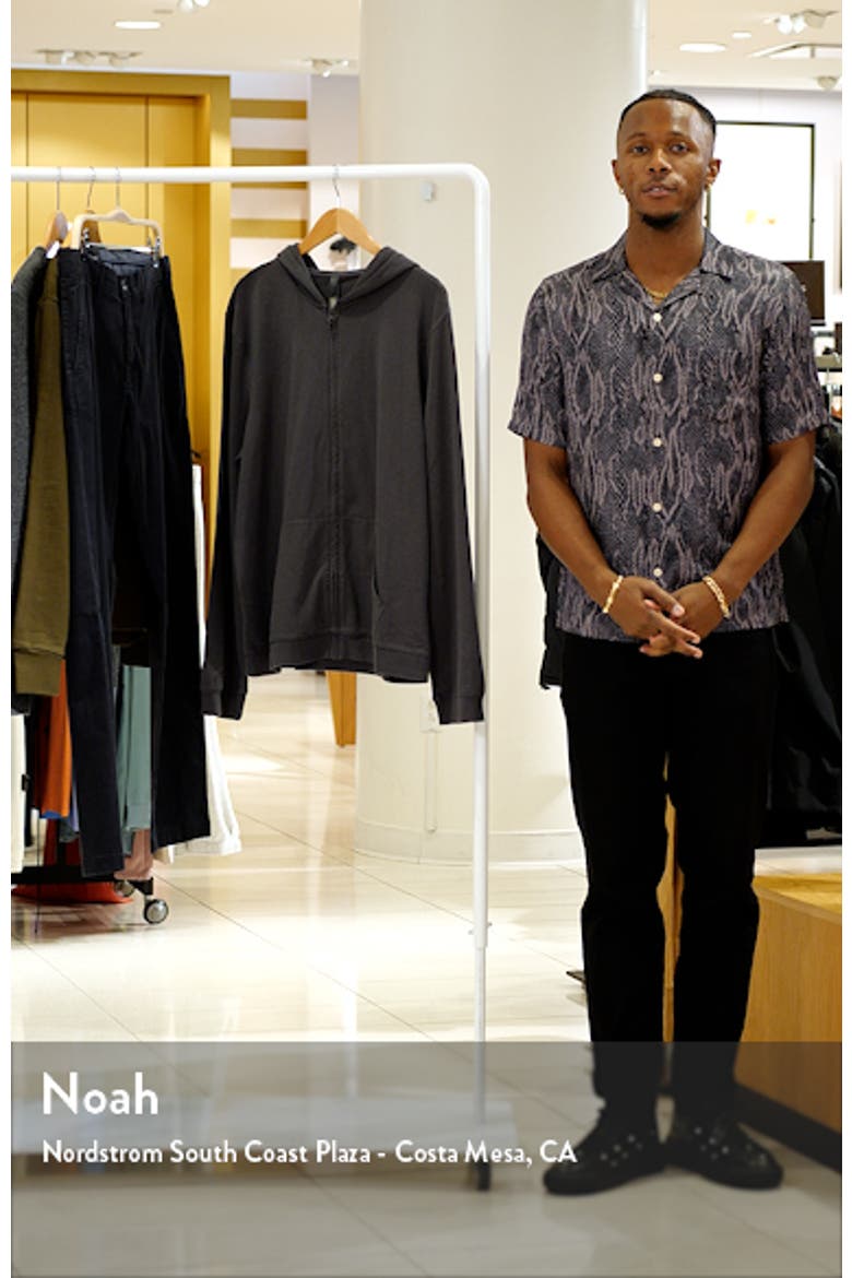 SKIMS Jersey Lounge Zip Hoodie (Men) | Nordstrom