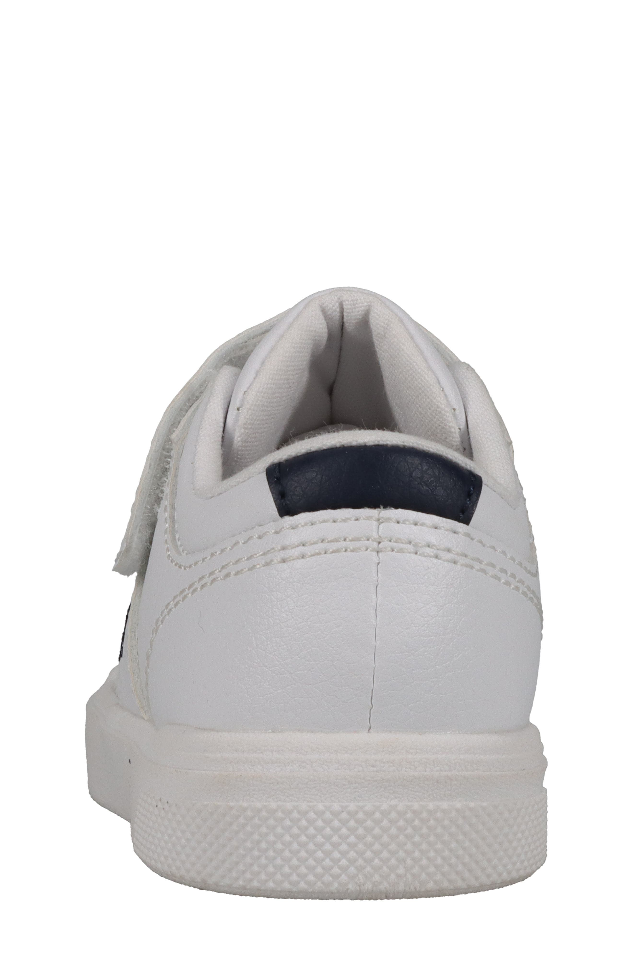 Ralph Lauren Kids' Telly Sneaker, Alternate, color, White Navy