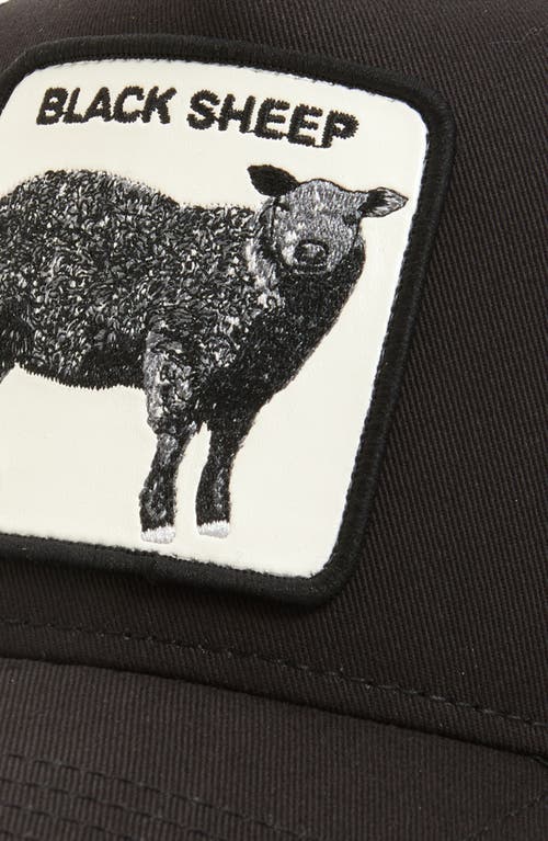 Goorin Bros . The Black Sheep Patch Trucker Hat In Black