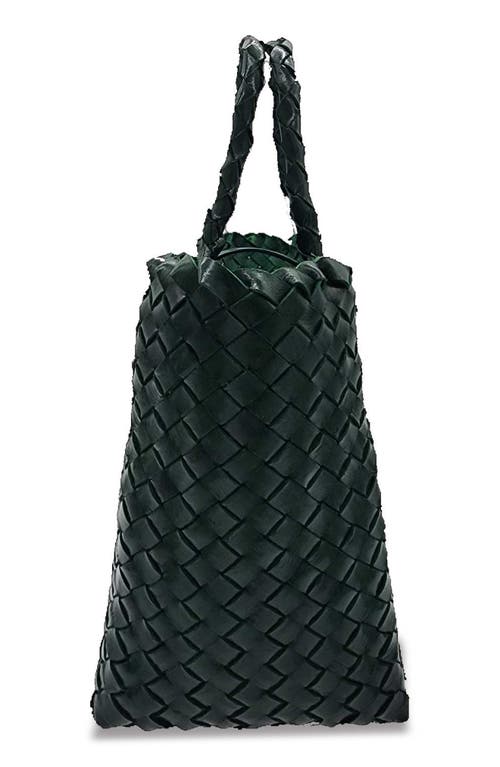 ORYANY ORYANY KAYLA WOVEN LEATHER TOTE