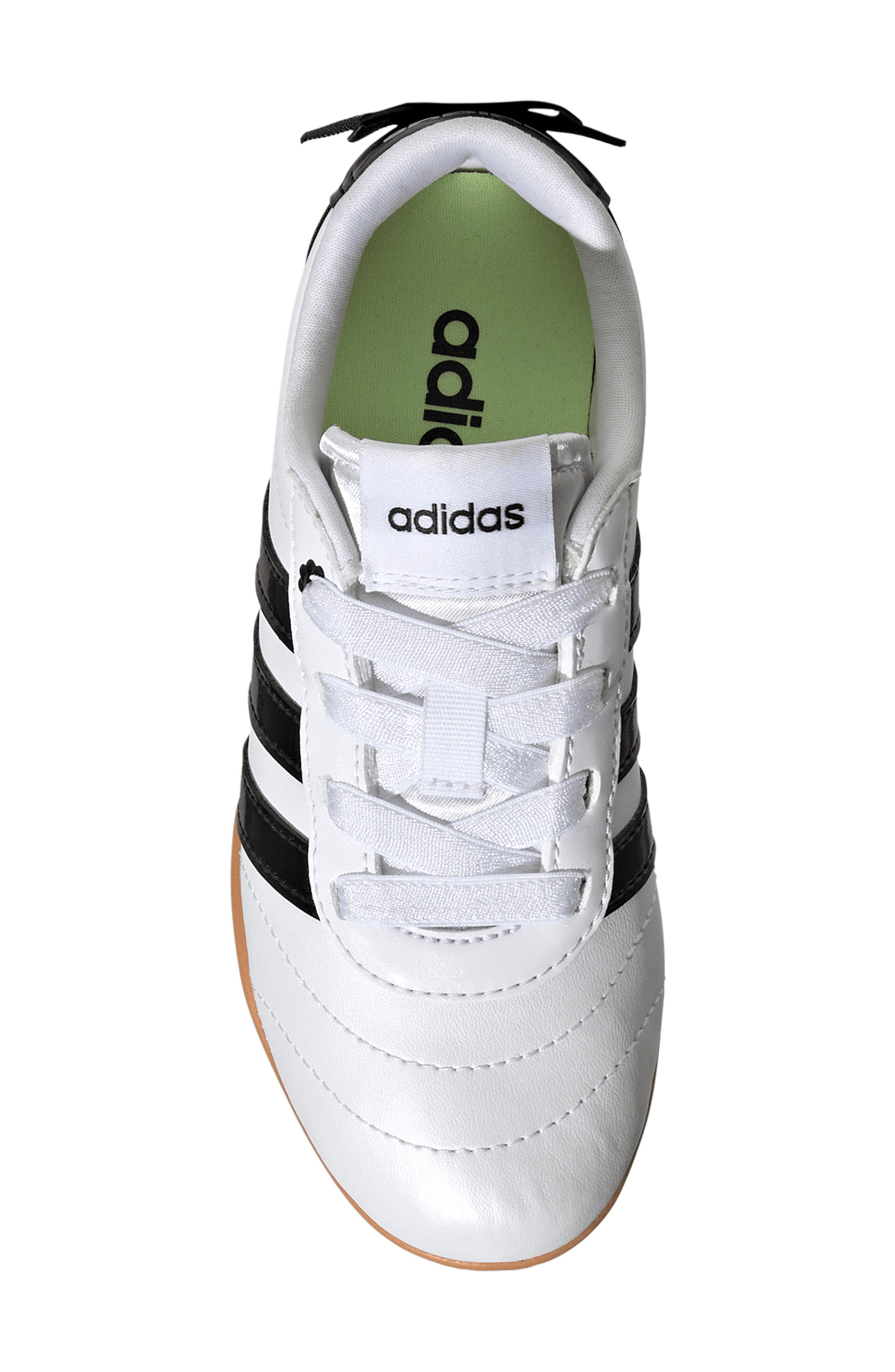 Kids' Grand Court Lo Sneaker, Alternate, color, WHITE/ CORE BLACK/ YELLOW