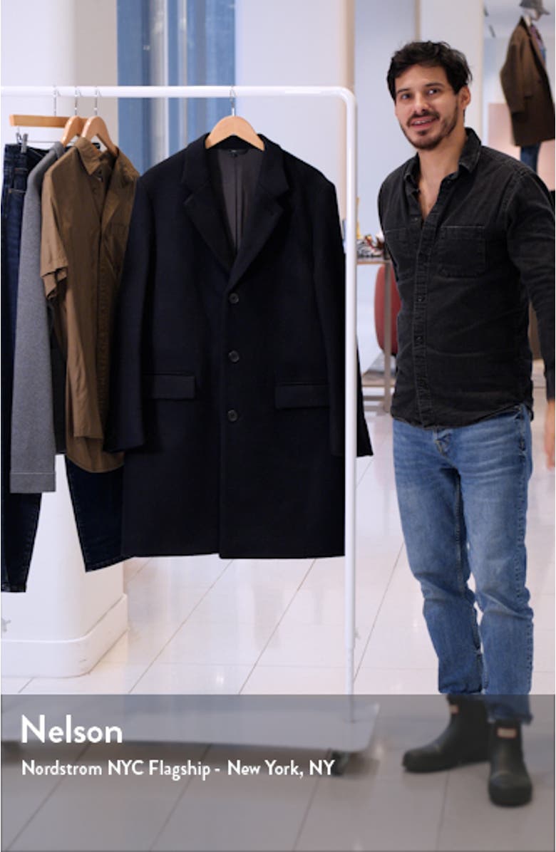 Wool Blend Overcoat, sales video thumbnail