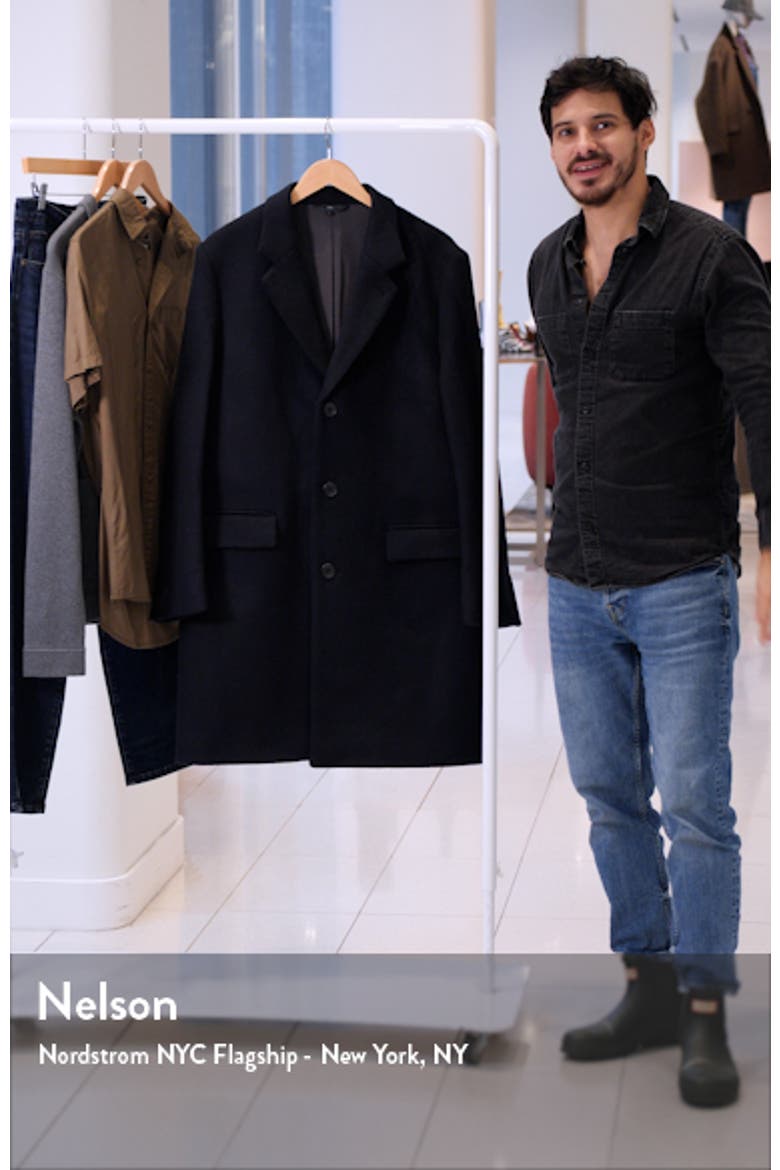 Wool Blend Overcoat video