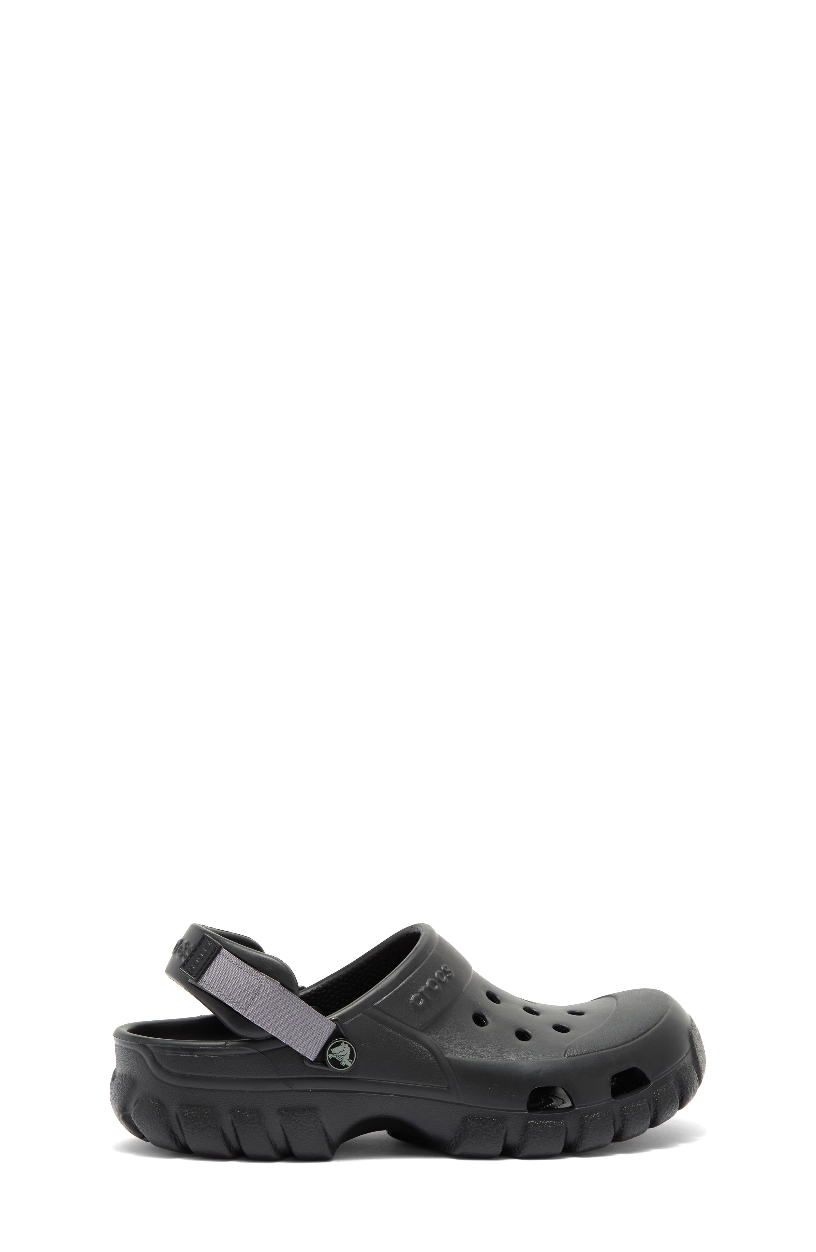 CROCS Gender Inclusive Offroad Sport Clog, Alternate, color, Blackk/Gpt