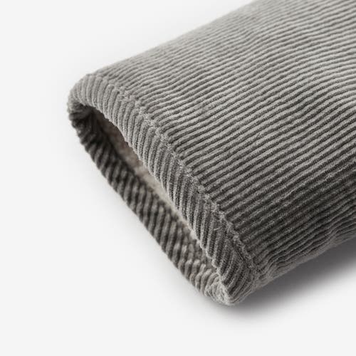Milkbarn Corduroy Reversible Jacket In Gray