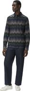 Missoni Long Sleeve Shirt With Irregular Zigzag