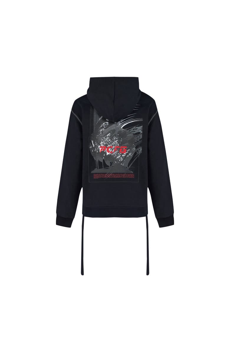 PCFG Pure Organic Cotton Your *Itch Oversize Hoody, Alternate, color, Black