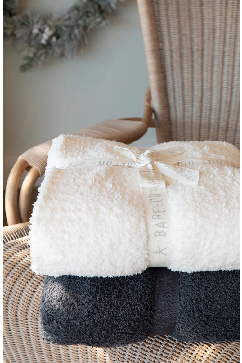 CozyChic™ Throw Blanket, Alternate, color, PEARL