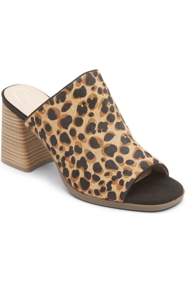 Rockport Amara Genuine Calf Hair Slide Sandal, Main, color,