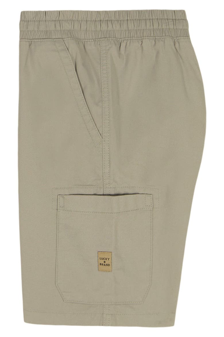Kids' Pull-On Cargo Shorts, Alternate, color, WILD DOVE