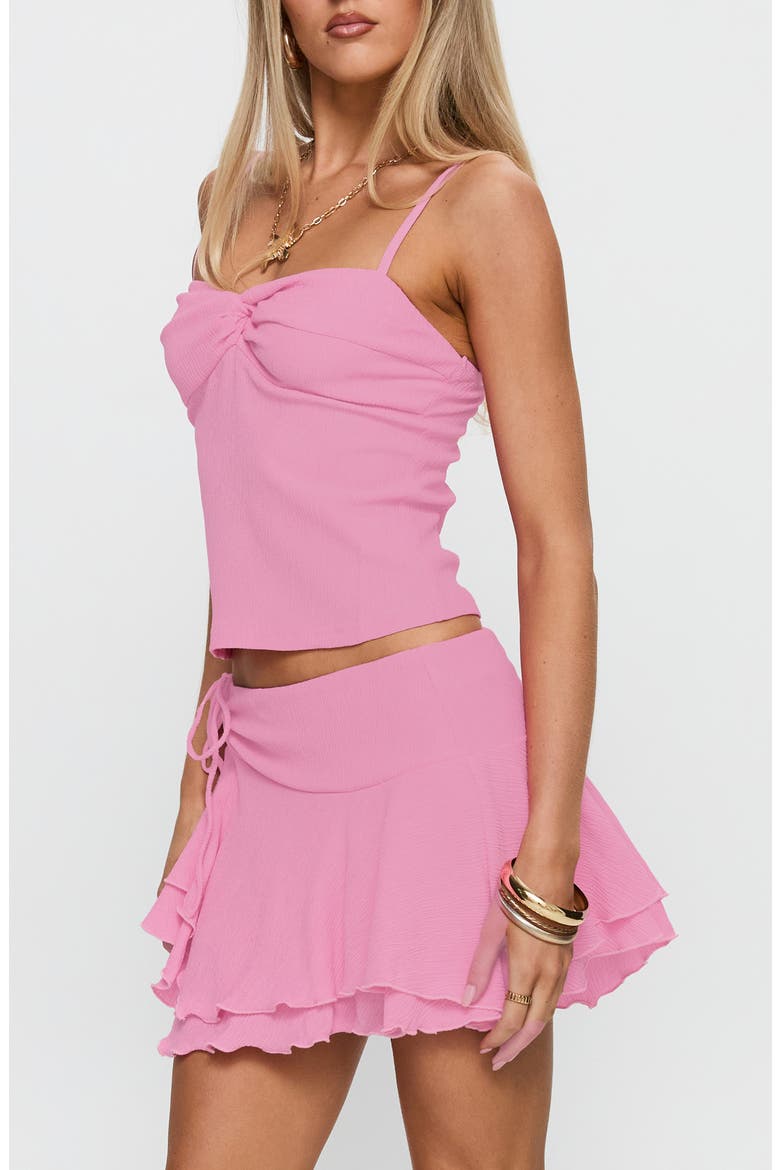 Shelly Beach Camisole & Miniskirt Set, Alternate, color, PINK