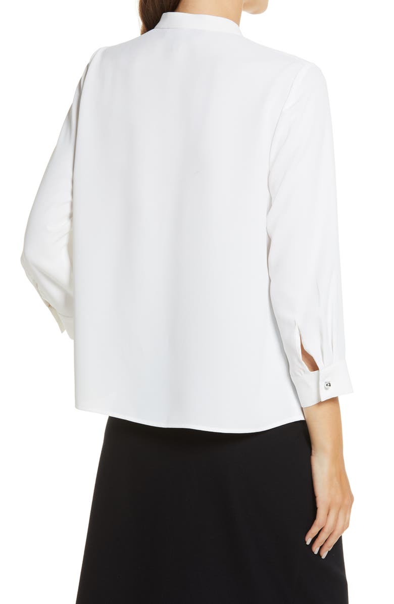 Ming Wang Chain Neck Blouse, Alternate, color,