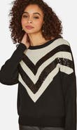 Yumi Sequin Embellished Knitted Jumper