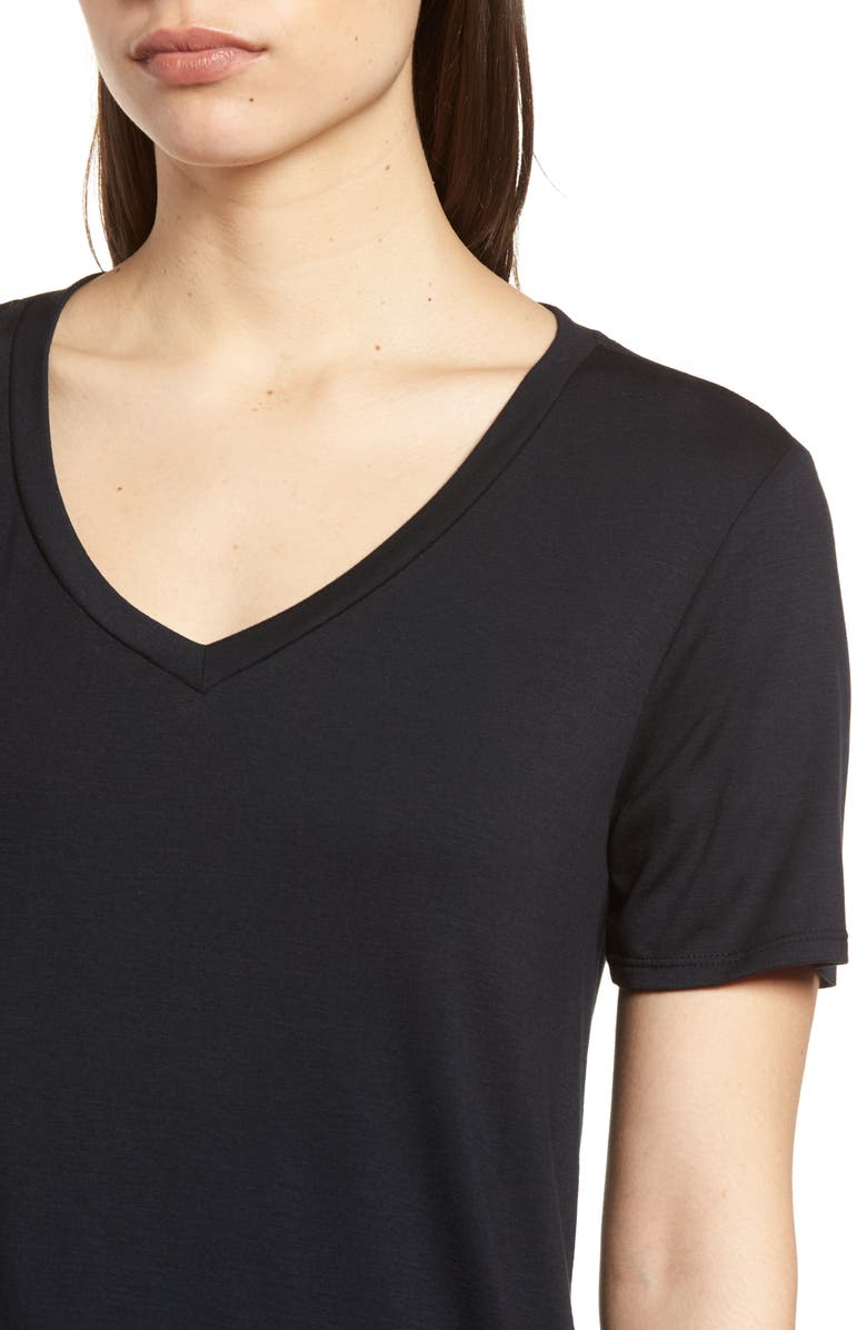 GIBSONLOOK Gibson x Living in Yellow Felicity V-Neck Tee, Alternate, color,