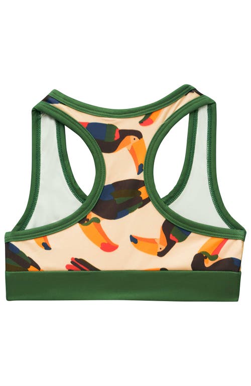 Roarsome Toucan Bikini In Green