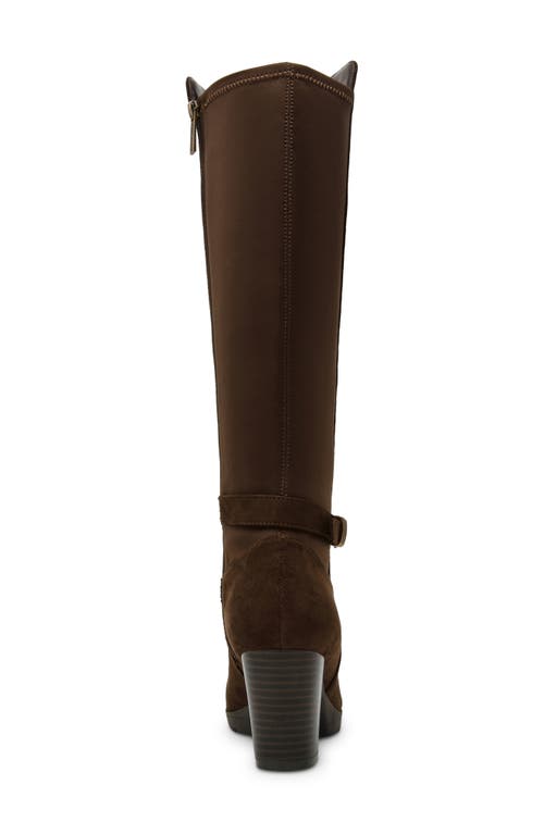 Anne Klein Rissa Knee High Boot In Brown