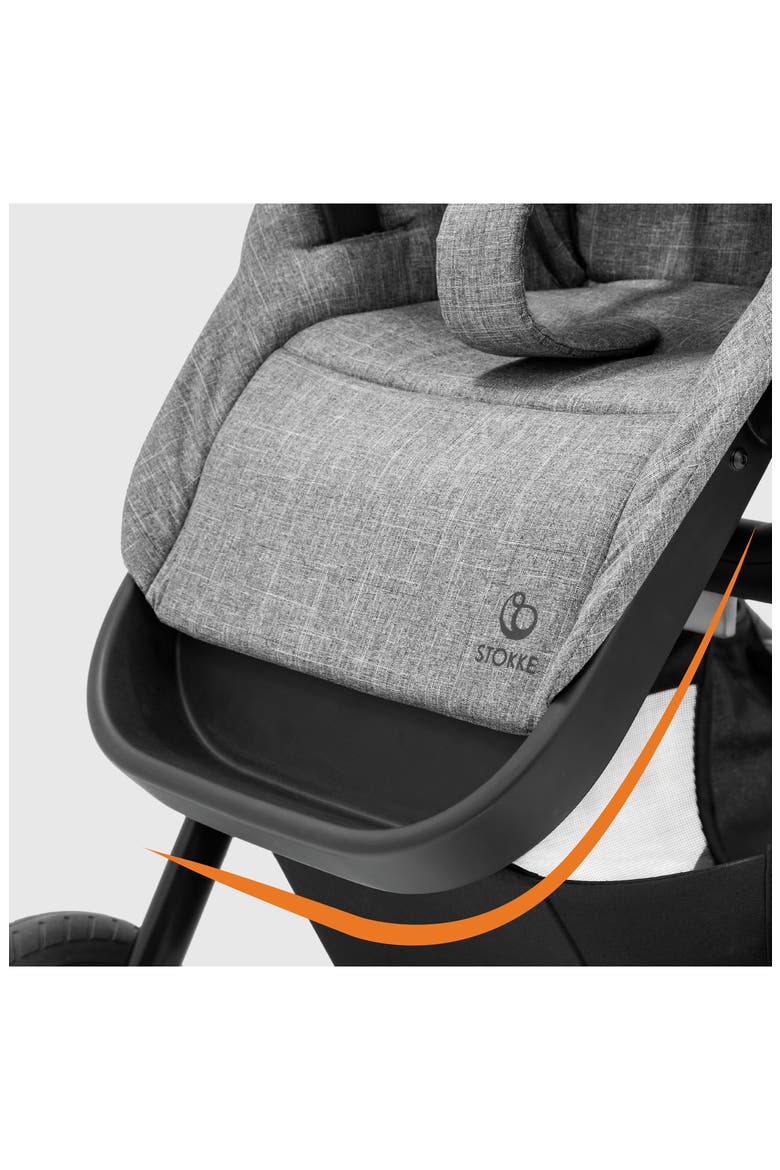 Beat™ Compact Urban Stroller, Alternate, color, BLACK MELANGE