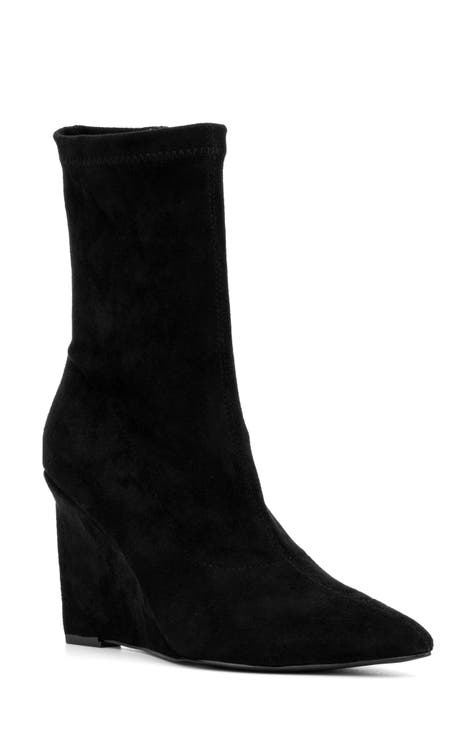 Nordstrom rack wedge booties online