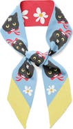 Centinelle Naoko Cat Twilly Ribbon Scarf