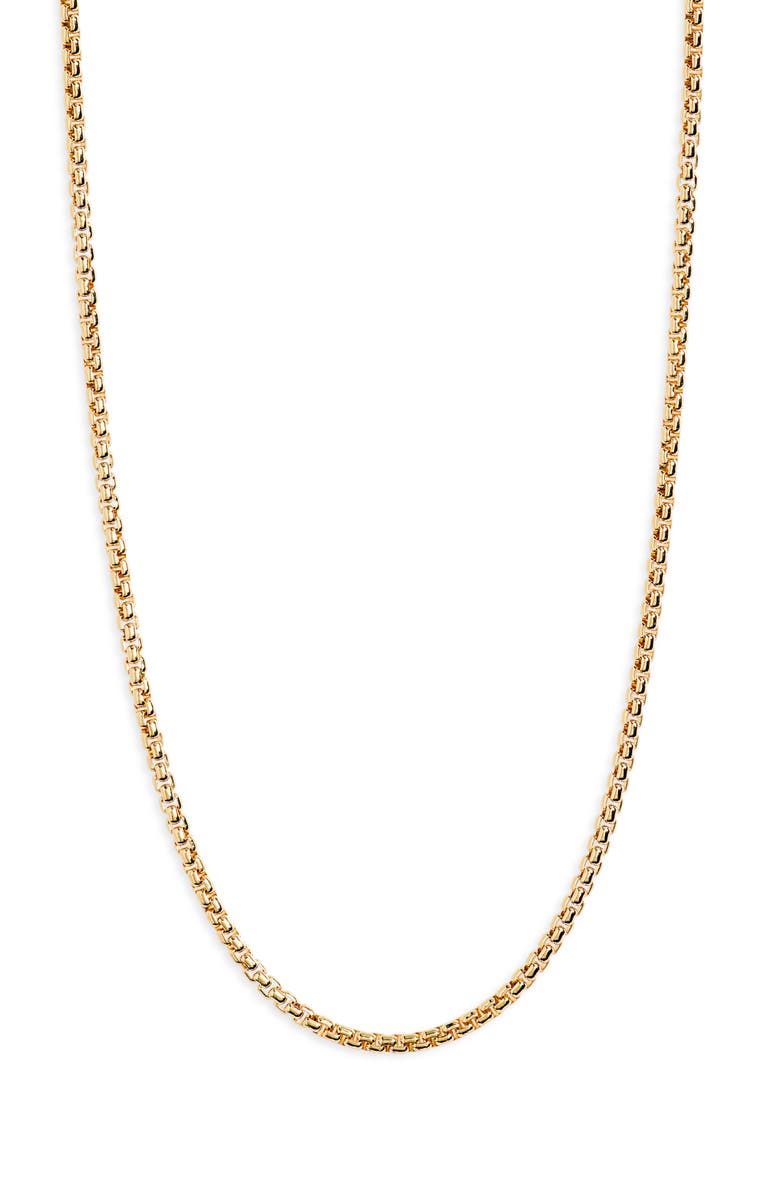 David Yurman Box Chain Necklace, Main, color, 