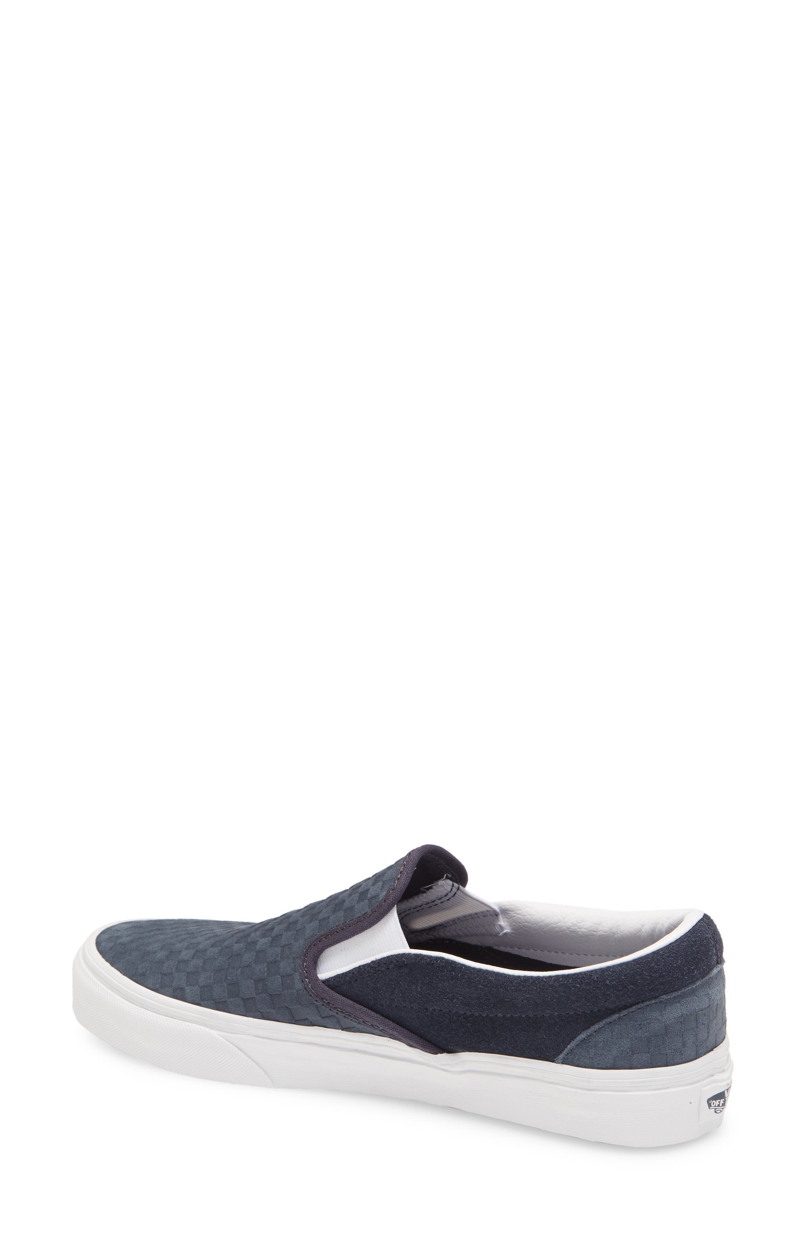 Vans Embossed Mini Check Classic Slip-On Sneaker, Alternate, color, 