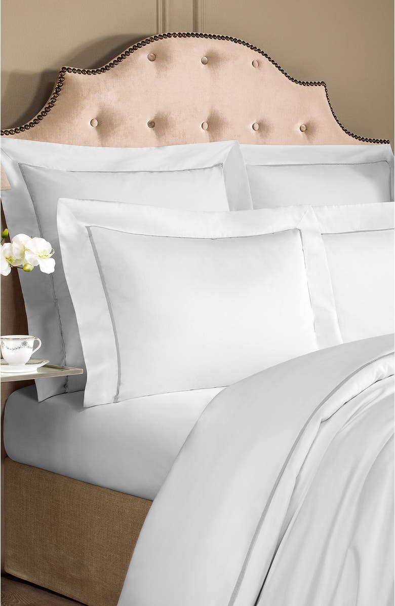 Togas Plaza Pillowcase, Alternate, color, White