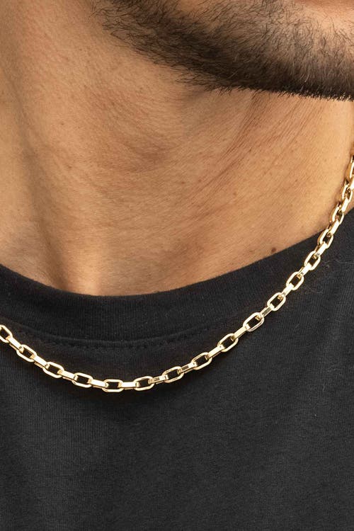 Oradina Samson Link Chain In 10k Yellow Gold