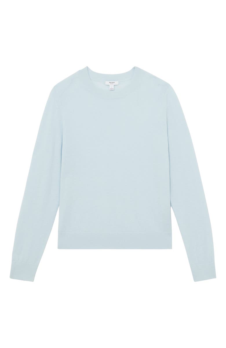 Reiss Hester Crewneck Wool Sweater, Alternate, color, Blue