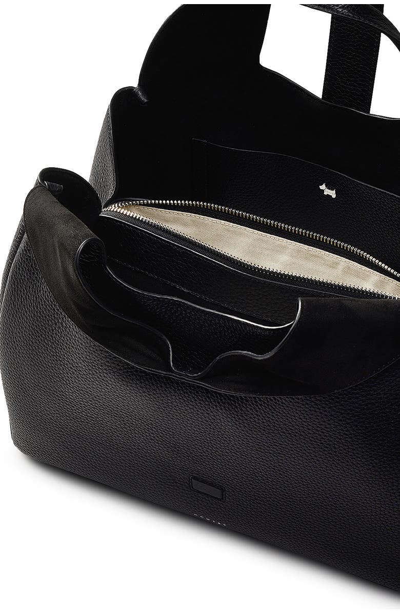 Radley Sloane Street Medium Ziptop Satchel Bag, Alternate, color, Black