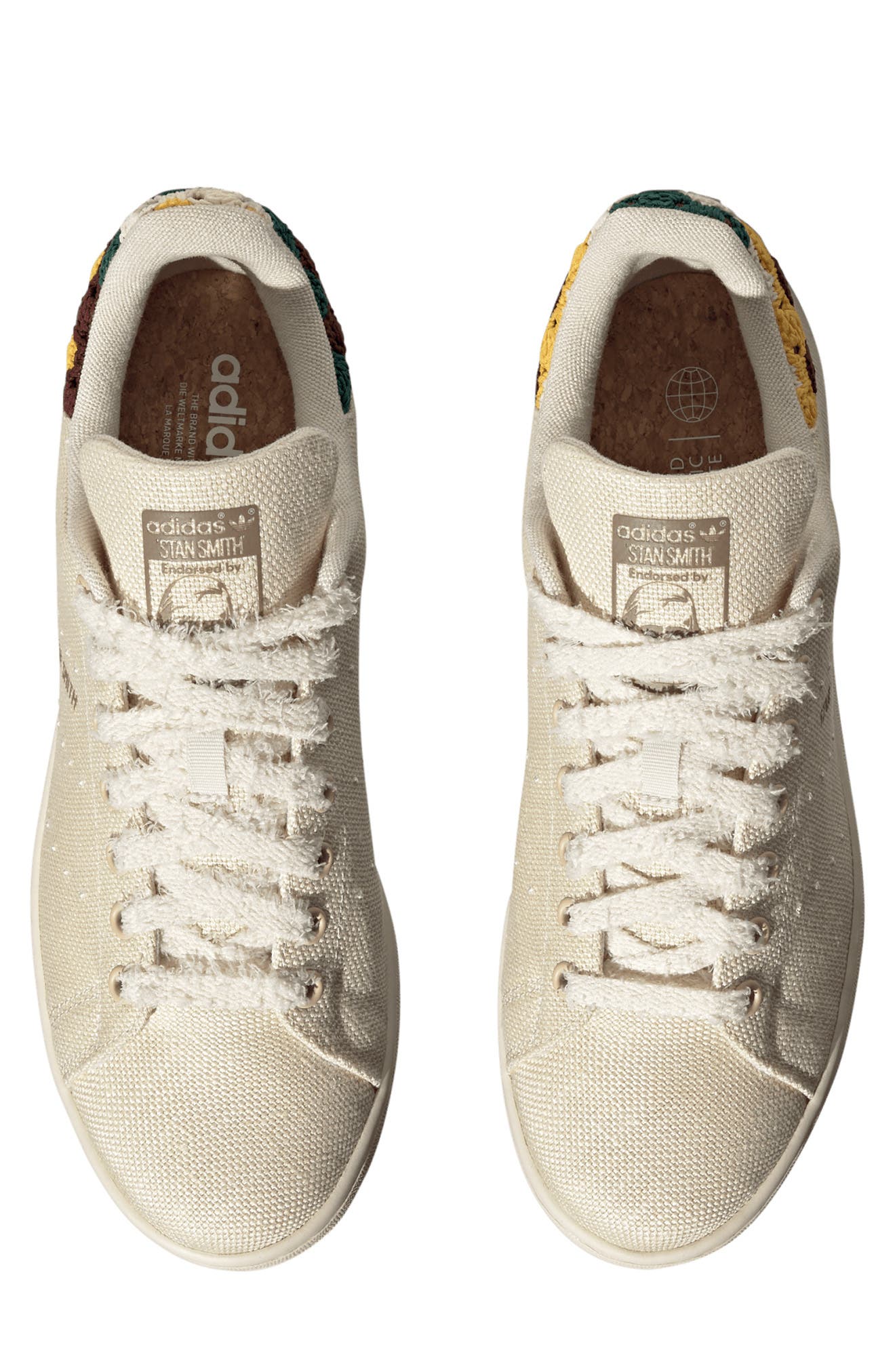 adidas Stan Smith Earth Day Canvas Sneaker, Alternate, color, 