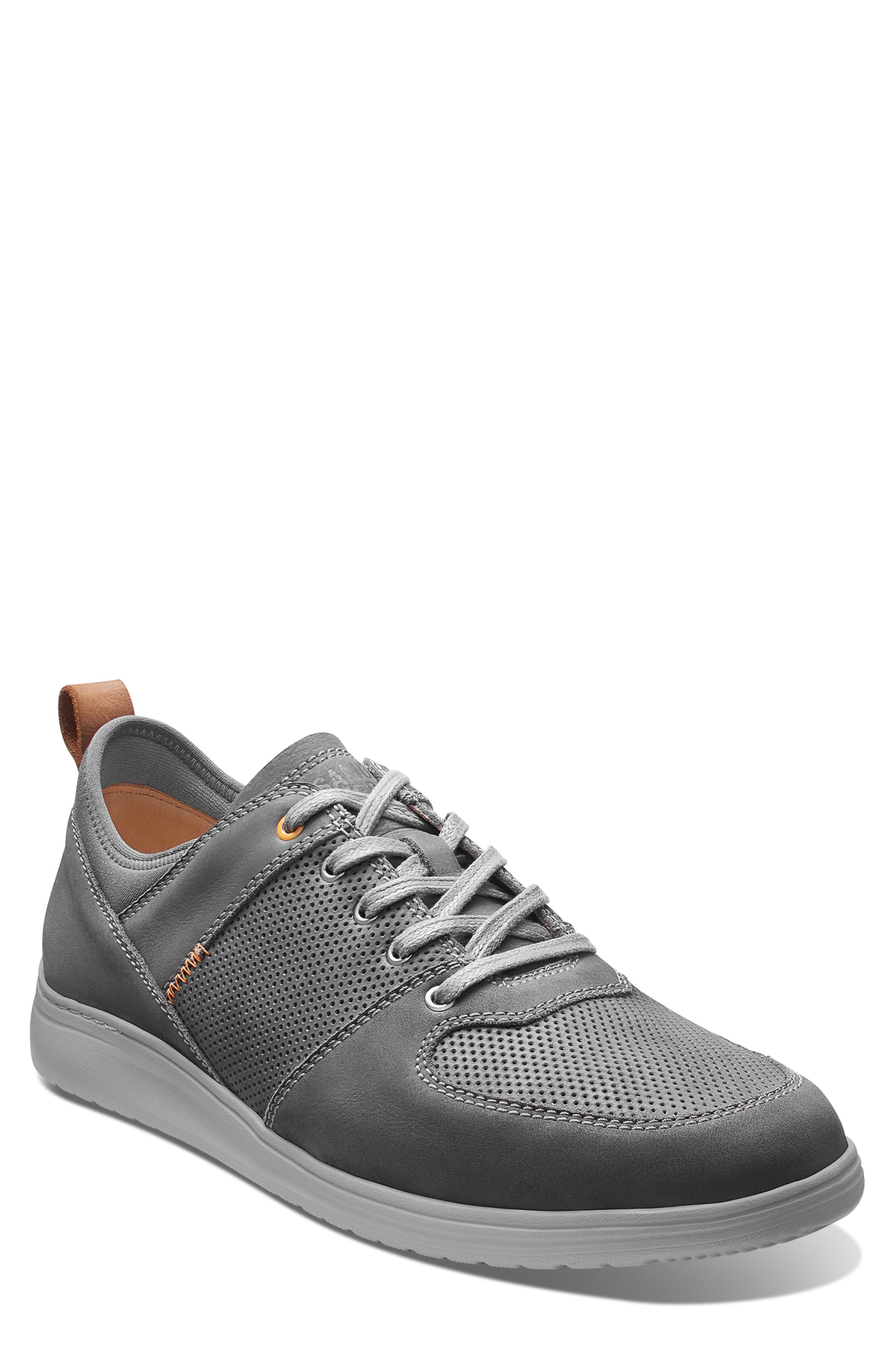 Samuel Hubbard Olema Featherlight Sport Sneaker, Main, color, Gray Nubuck