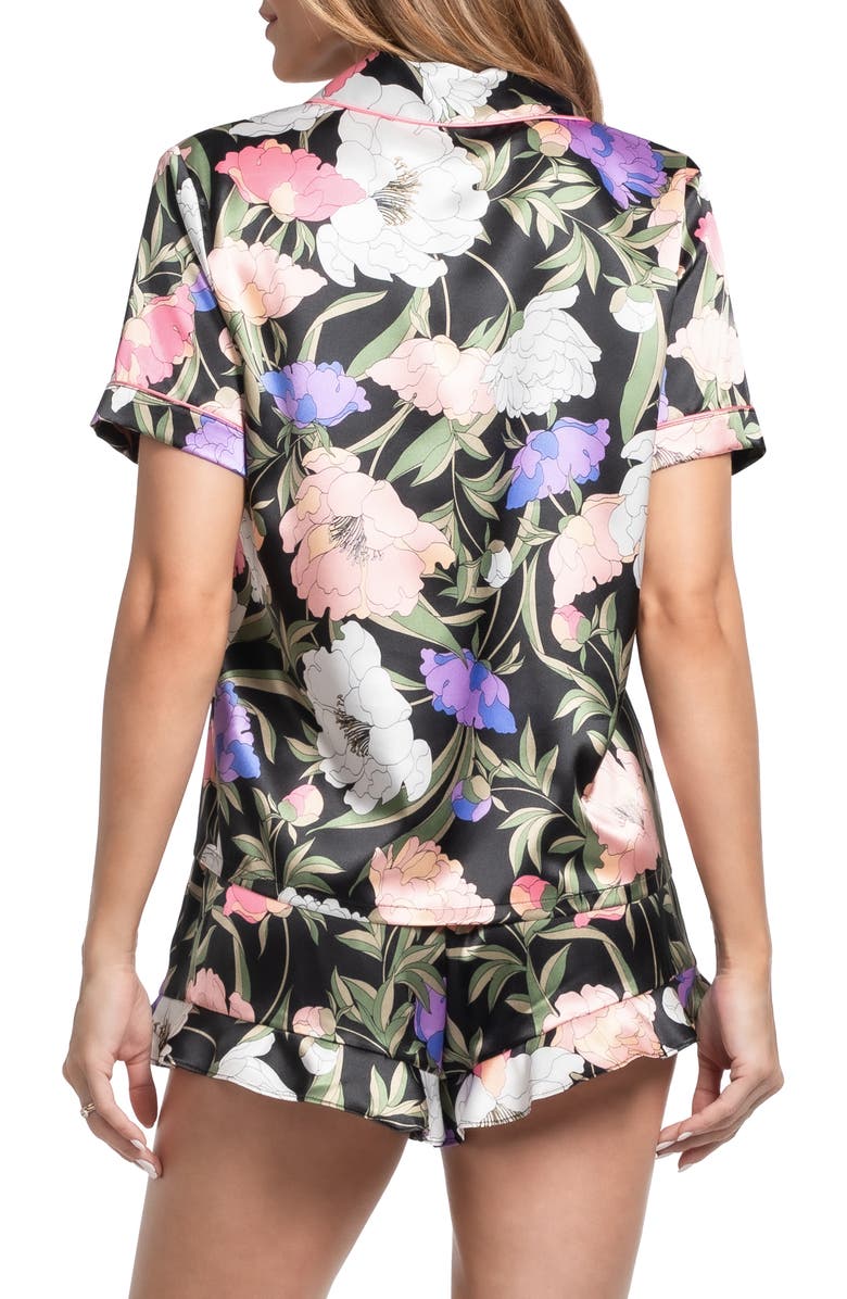 In Bloom by Jonquil Harriet Ruffle Trim Short Pajamas, Alternate, color,