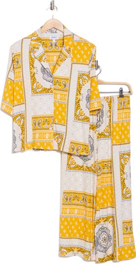 Patterned Long Pajamas