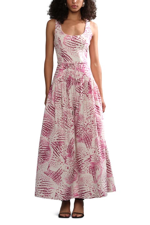 Salome drop waist dress