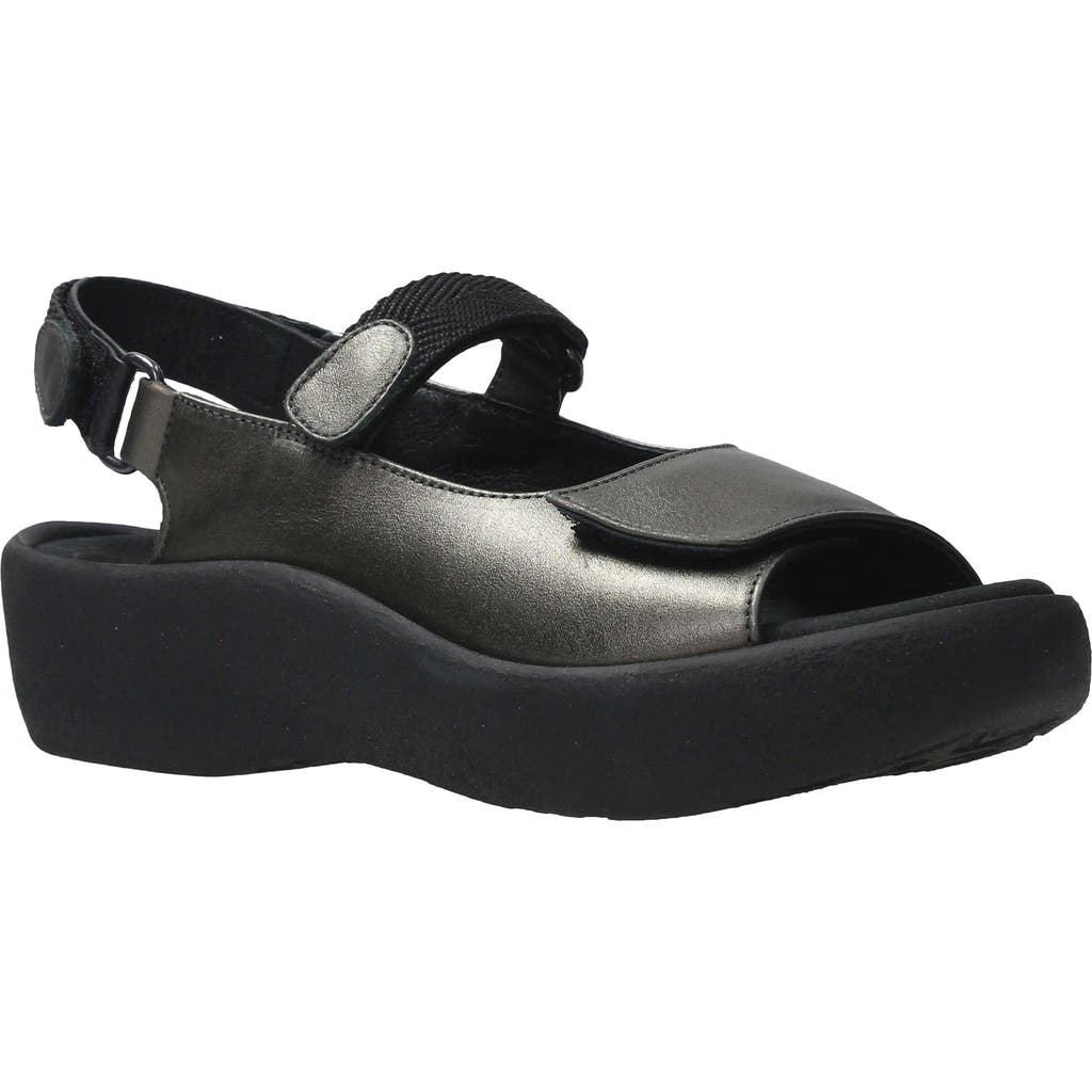 Wolky Jewel Sandal In Inox