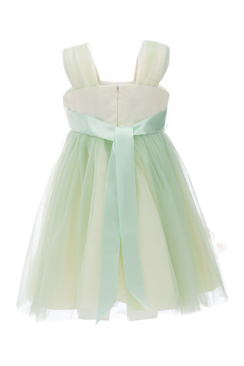 Kyra Floral Dress, Alternate, color, Green
