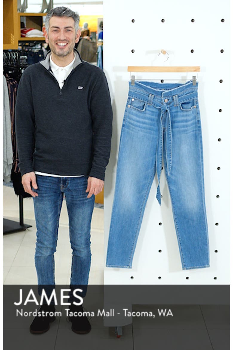 7 For All Mankind® Paperbag Waist Jeans video