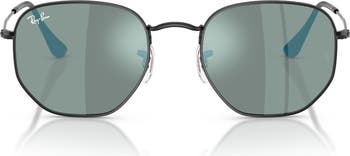 Ray-Ban 54mm Hexagonal Flat Lens Sunglasses | Nordstrom