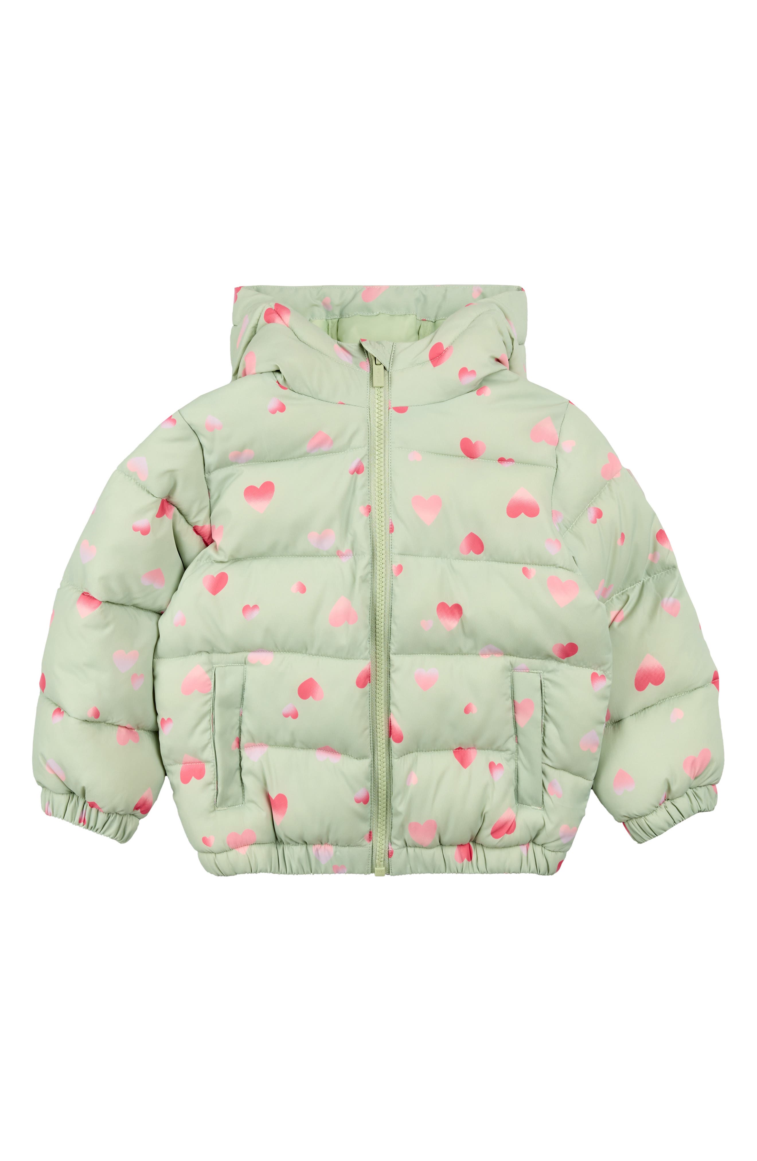 MILES THE LABEL Kids' Quilted Hooded Jacket