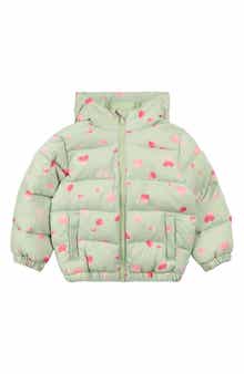 MILES THE LABEL Kids' Quilted Hooded Jacket