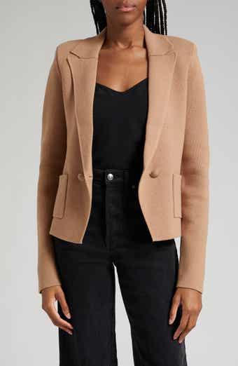 Sofia Cotton Blend Cardigan Blazer
