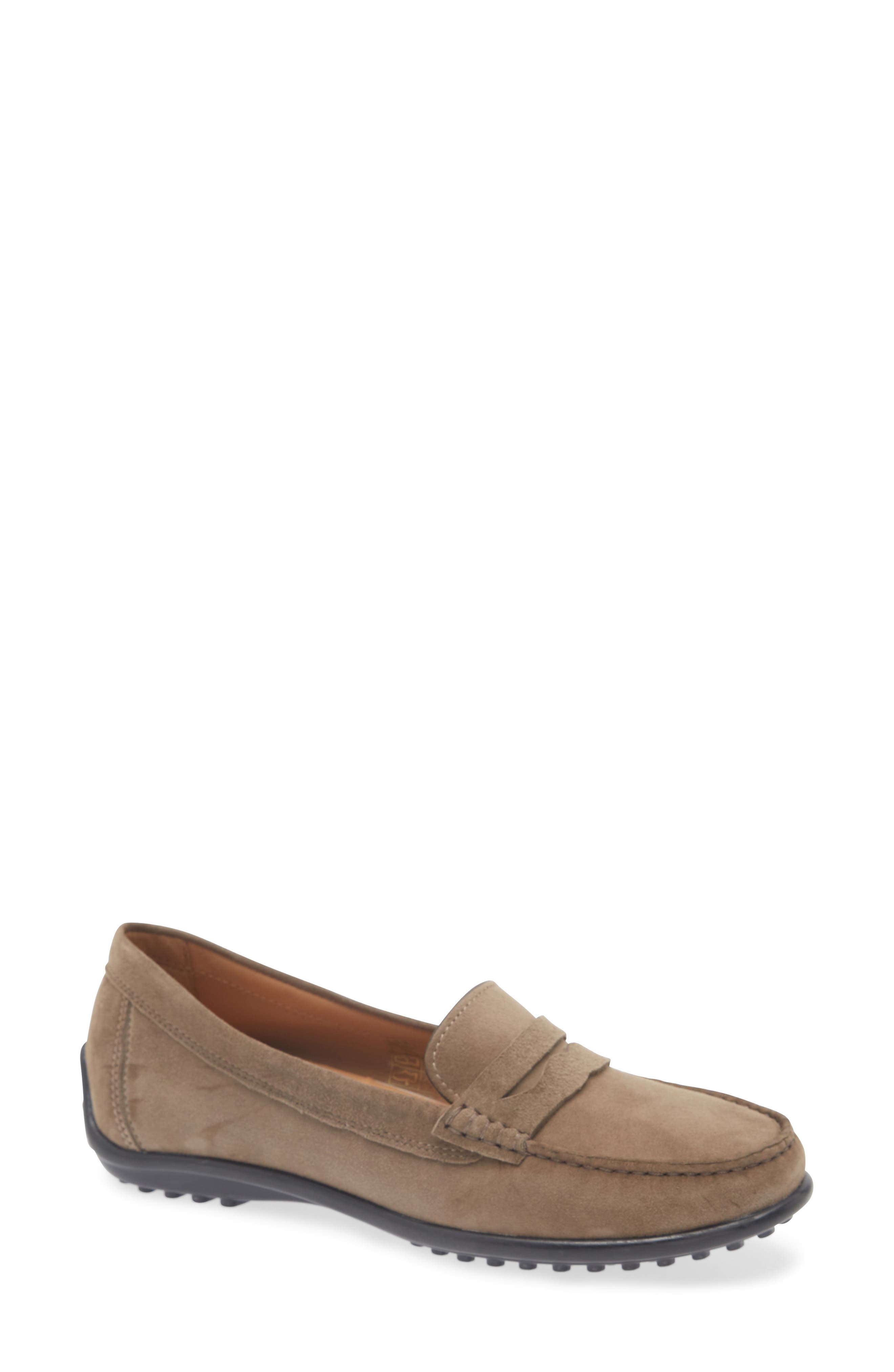 The FLEXX Winter Penny Loafer in Almond 