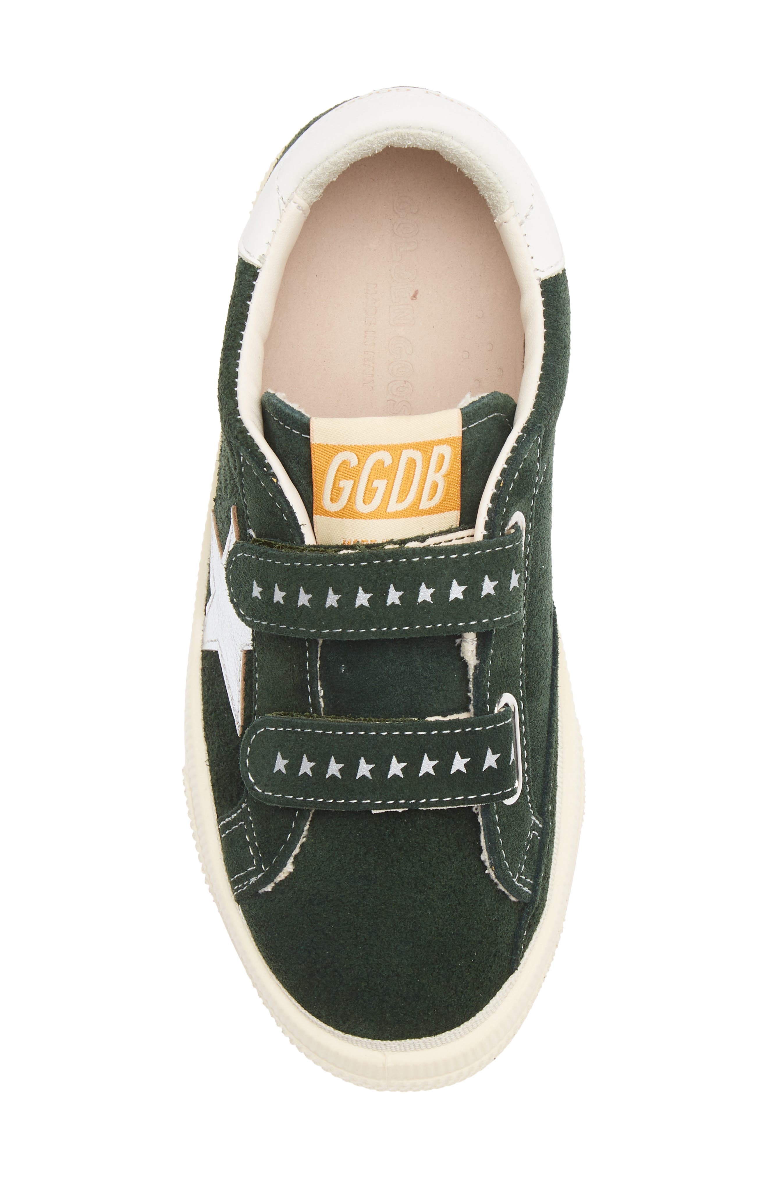 Kids' May Sneaker, Alternate, color, DARK GREEN/ SILVER/ WHITE