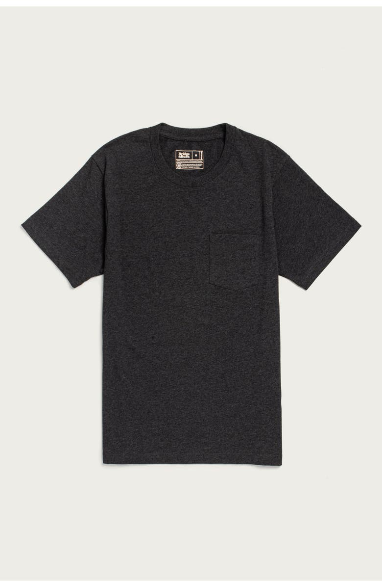 Bridge & Burn Recycled Pocket Tee, Main, color, Charcoal Heather