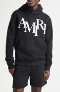 AMIRI Staggered Logo Graphic Hoodie