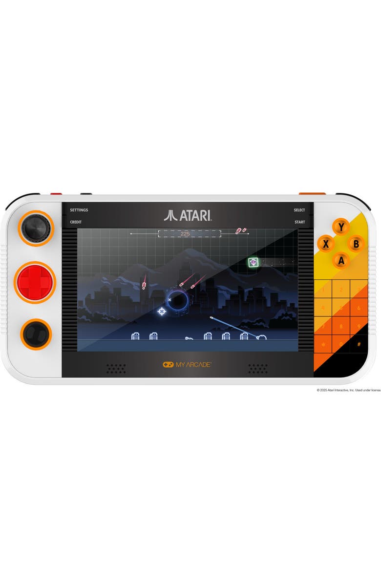 My Arcade Myarcade Dgunl7065 Atari Gamestation Go Handheld, Main, color, Multicolor