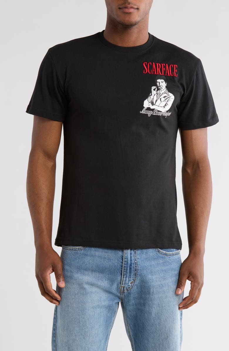 Reason Scarface Graphic T-Shirt, Main, color, Black
