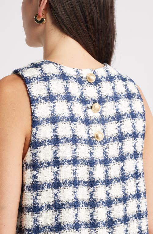 Caslonr Caslon(r) Tweed Sleeveless Shift Dress In Multi