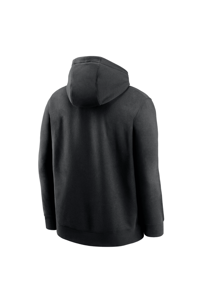 Men's Nike Black Los Angeles Dodgers Logo Club Fleece Hoodie, Alternate, color, Black