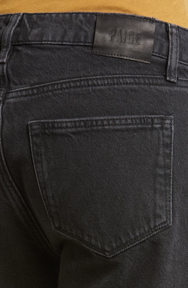 PAIGE Sammy Raw Hem Cutoff Denim Shorts, Alternate, color, Fdtblkdist